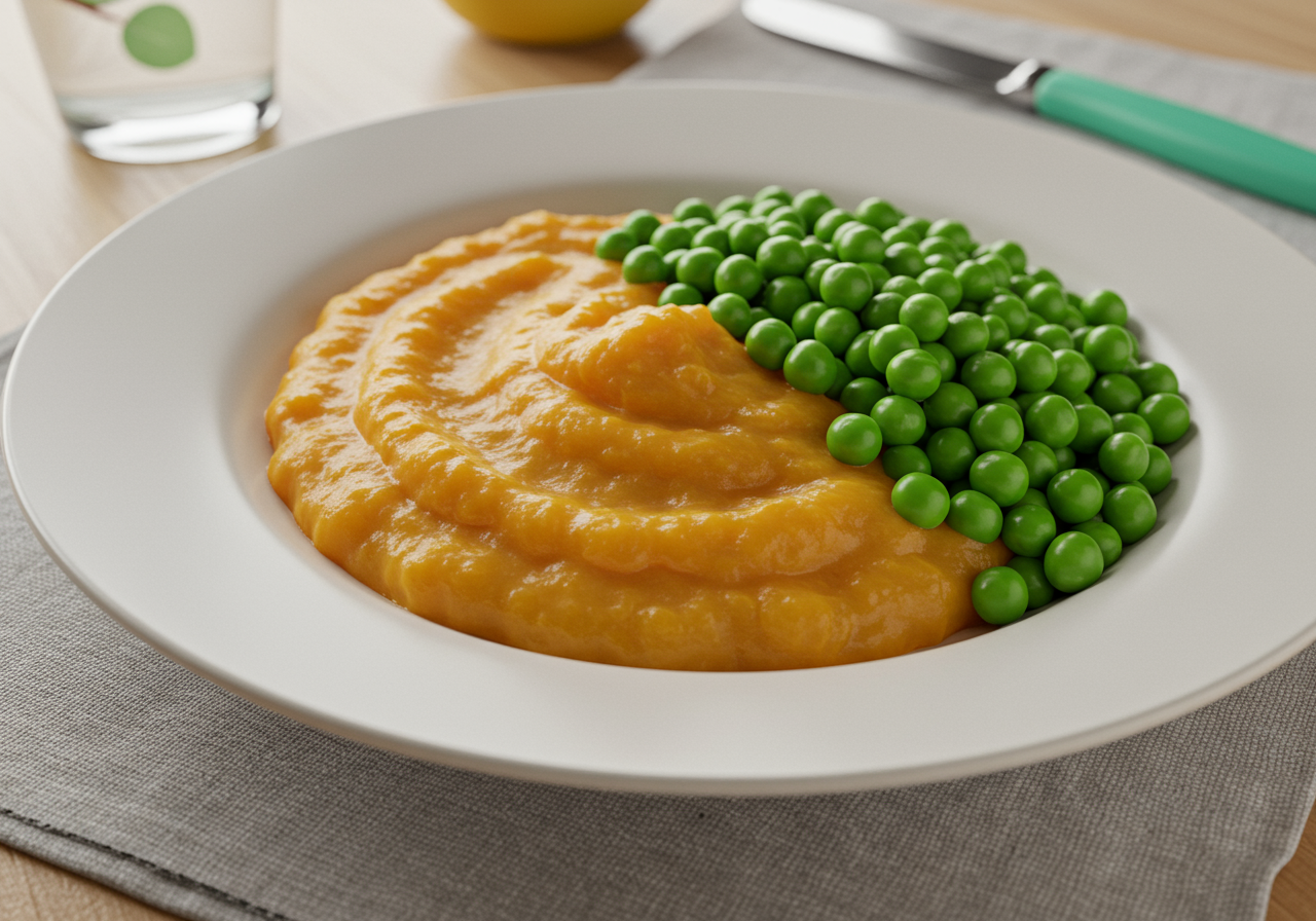 Gentle Lamb, Sweet Potato & Mint Purée