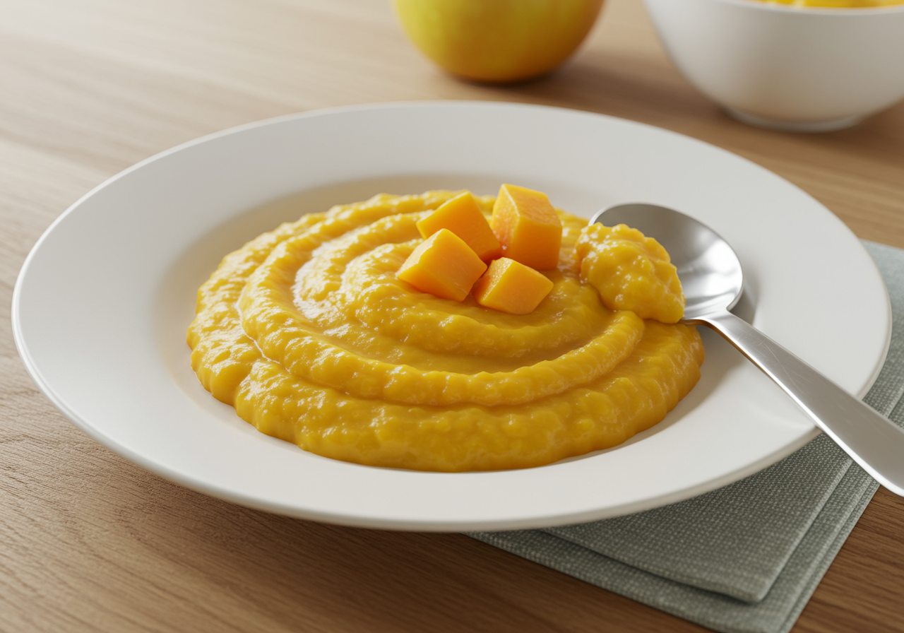 Nourishing Lamb, Squash & Apple Purée