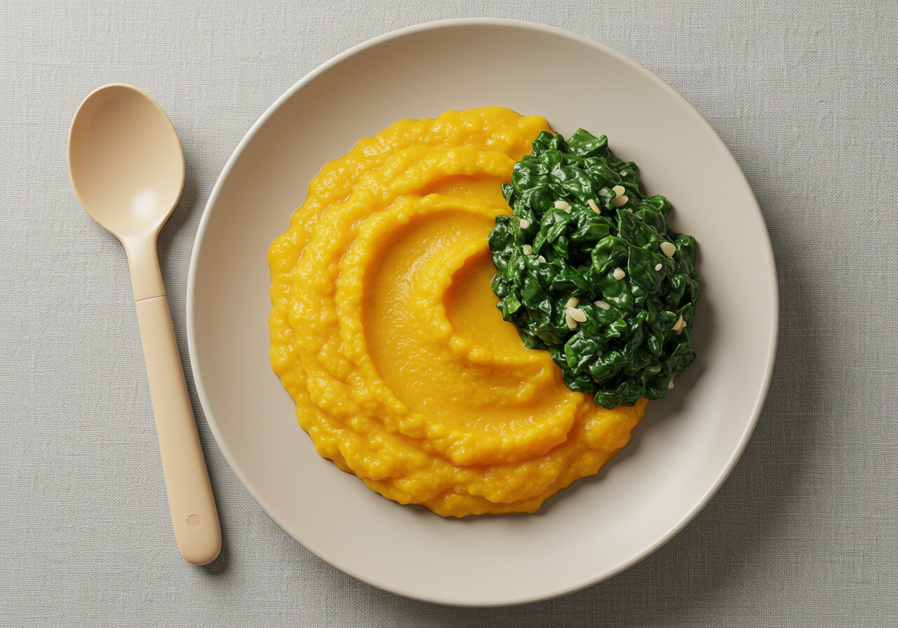 Savory Lamb and Butternut Squash Purée