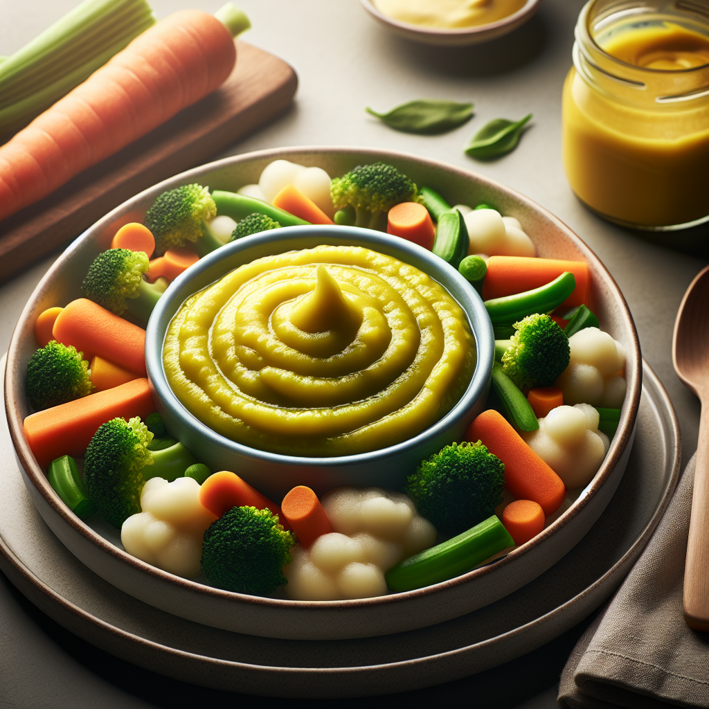 Smooth Baby Vegetable Puree