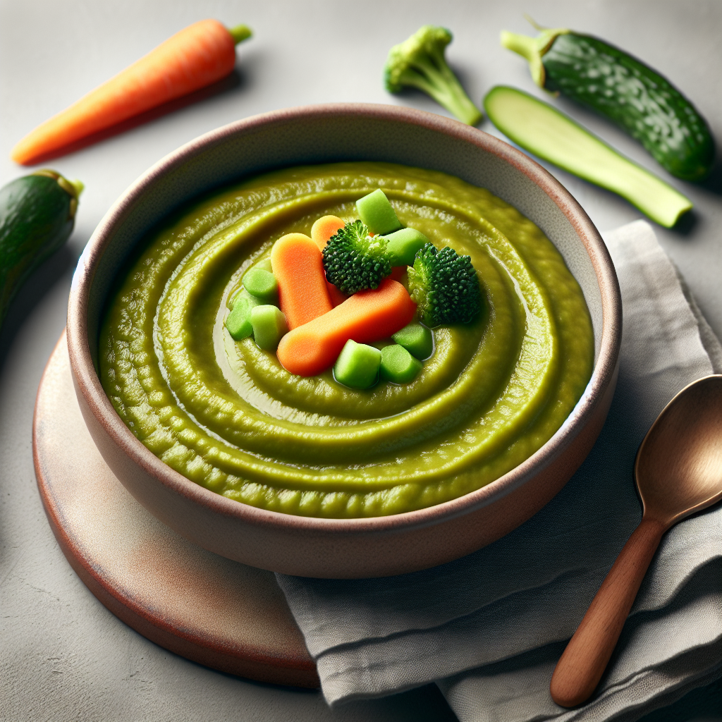 Smooth Baby Vegetable Puree