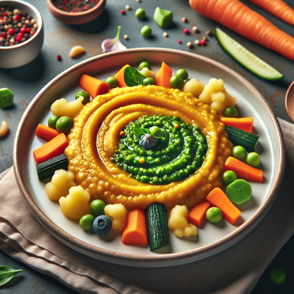 Smooth Baby Vegetable Puree