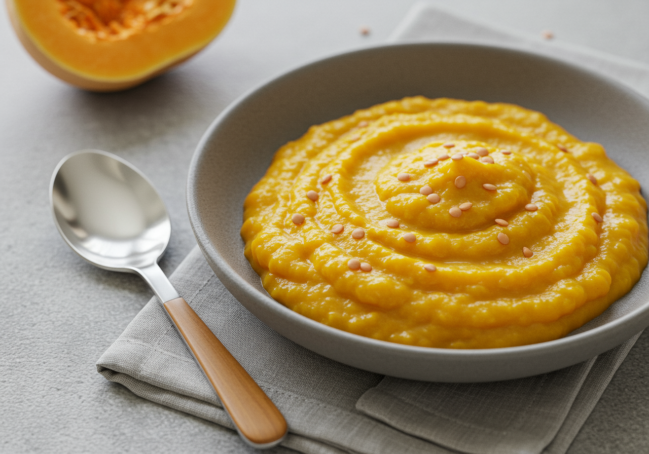 Sunshine Lentil & Butternut Squash Purée