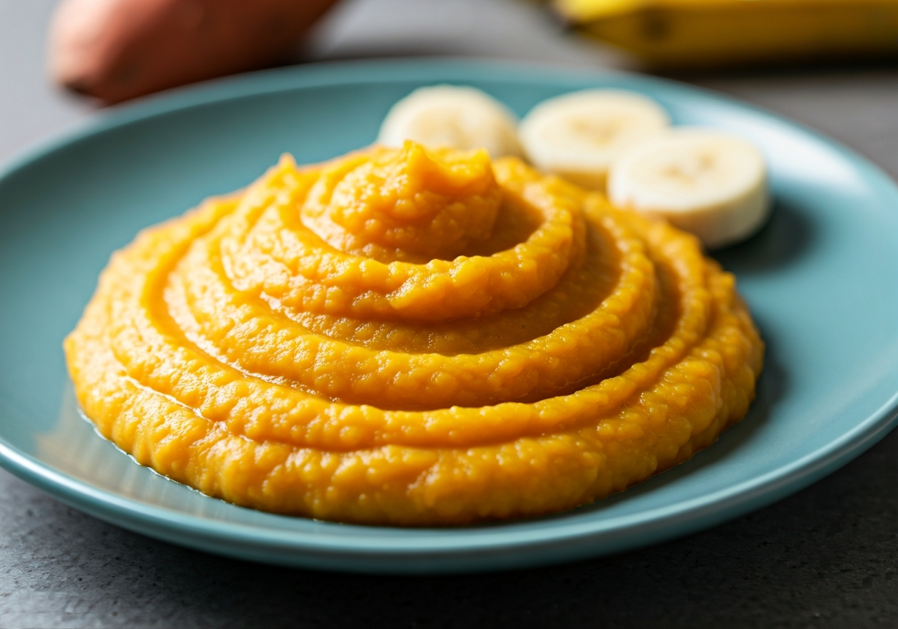 Golden Harvest Sweet Potato & Apple Purée