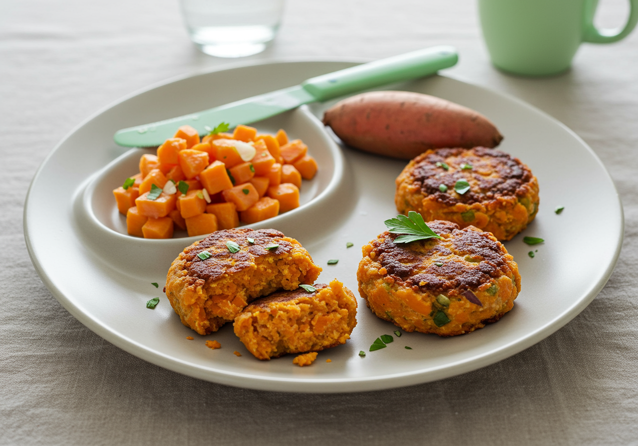 Mini Lamb & Sweet Potato Patties