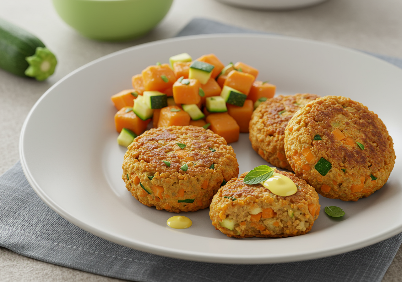 Mini Lamb & Sweet Potato Patties