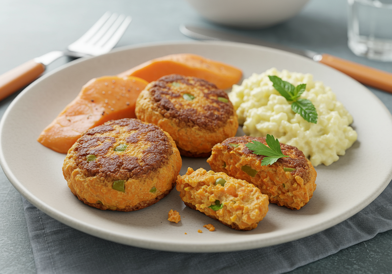 Mini Lamb & Sweet Potato Patties