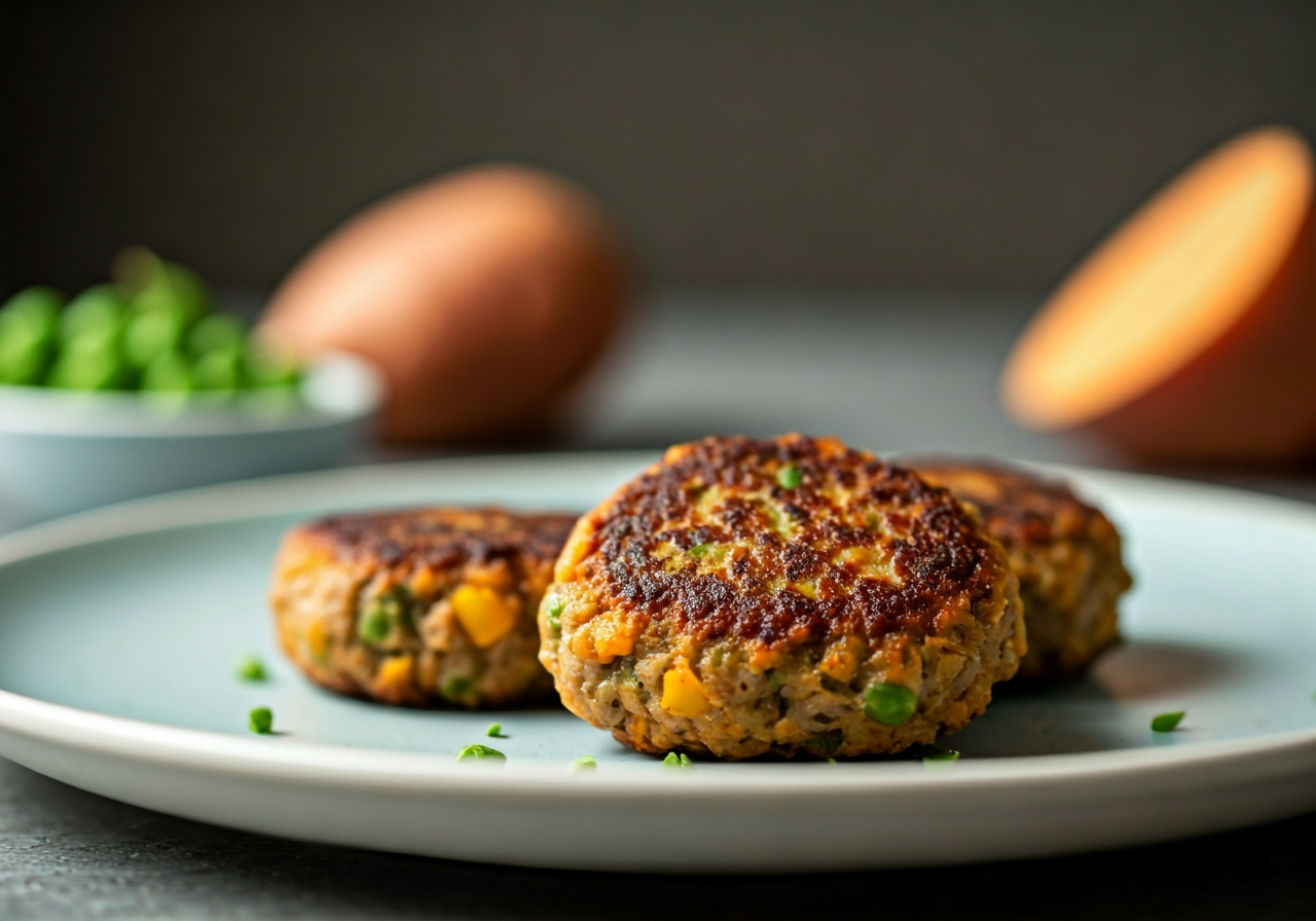 Mini Lamb & Sweet Potato Patties