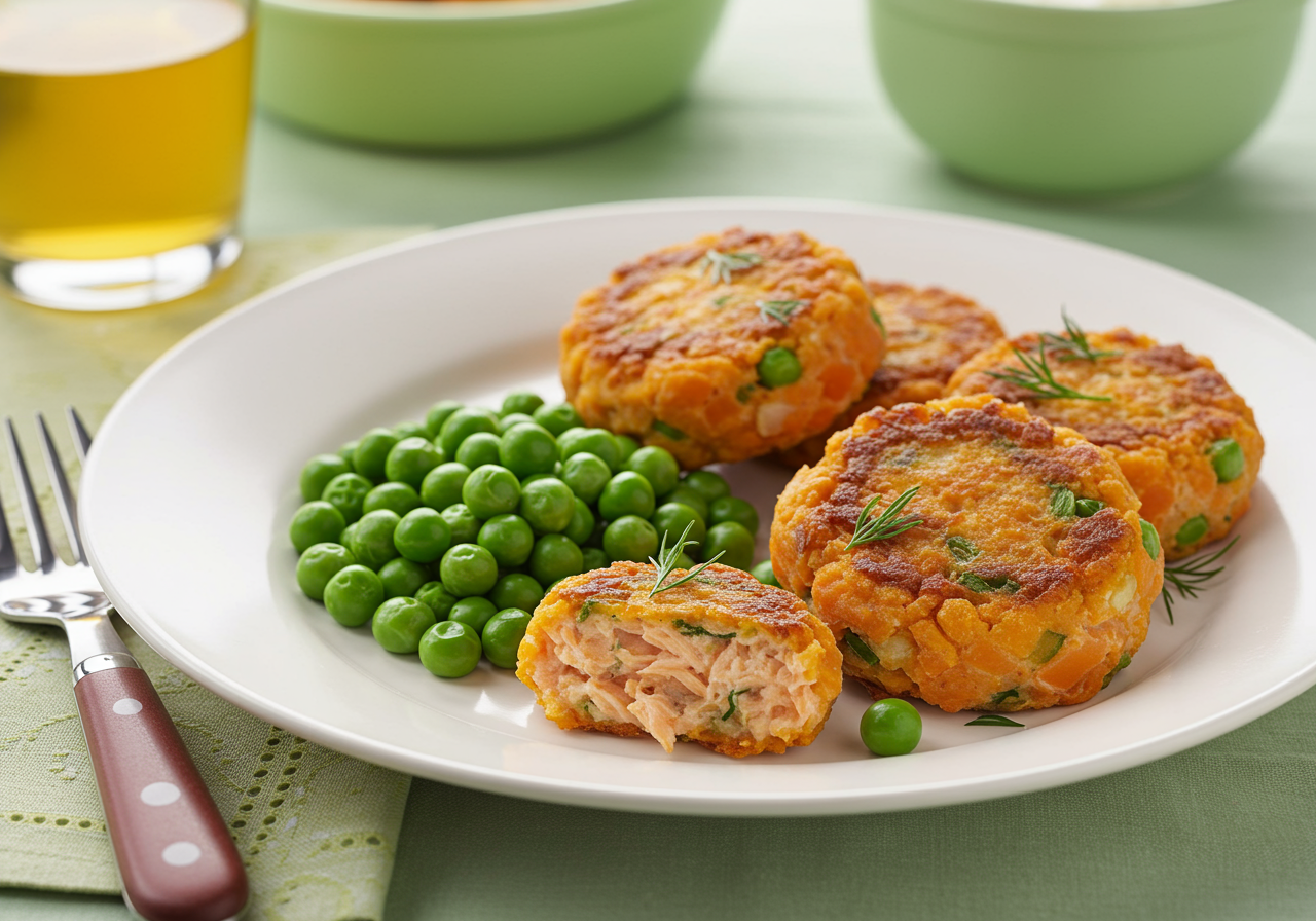 Mini Salmon & Sweet Potato Fishcakes