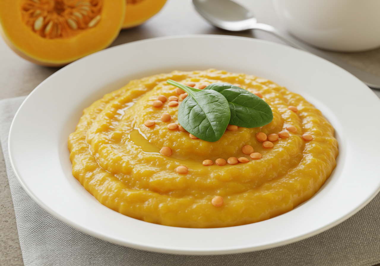 Sunshine Lentil & Butternut Squash Purée