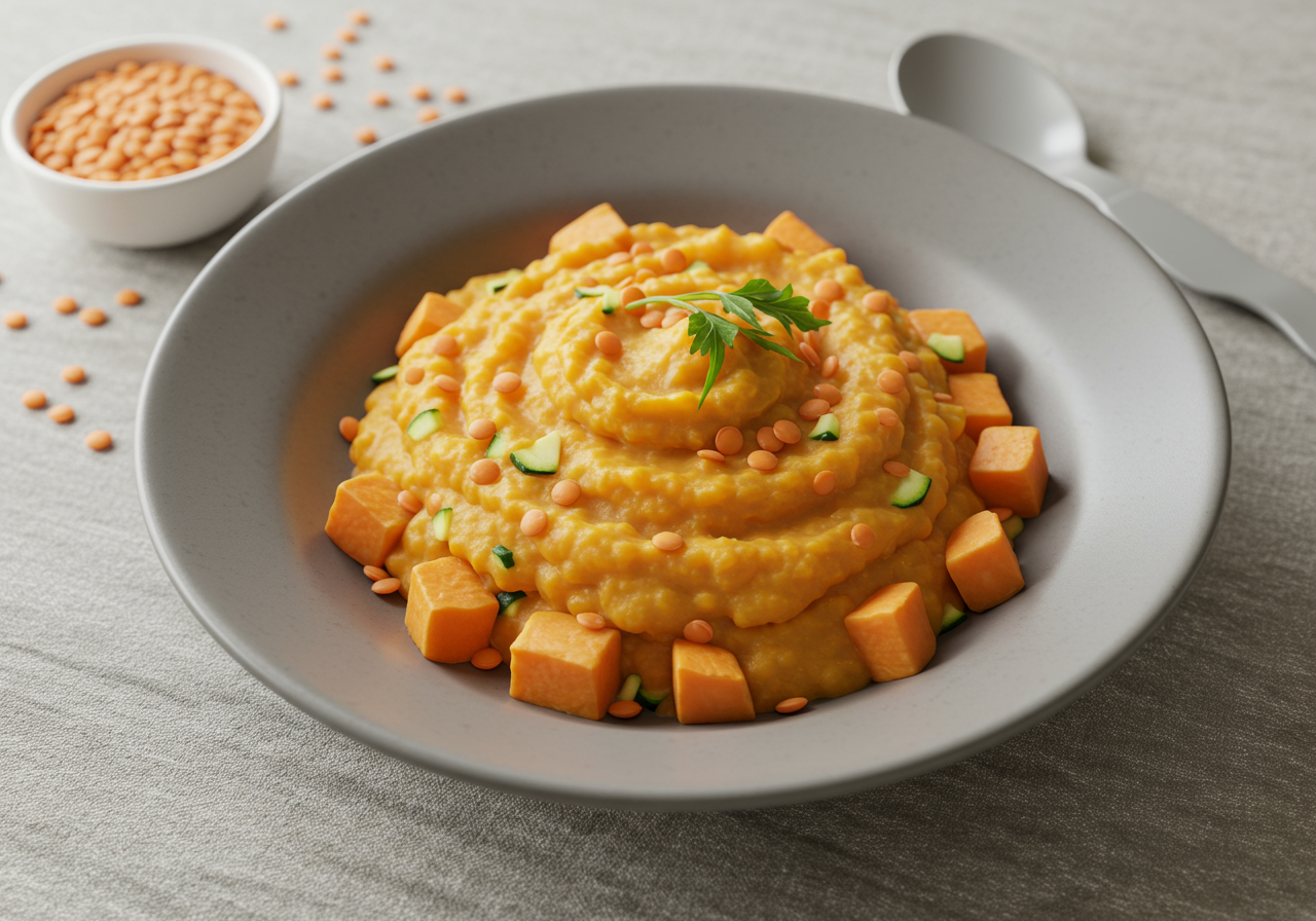 Sunshine Lentil & Sweet Potato Mash