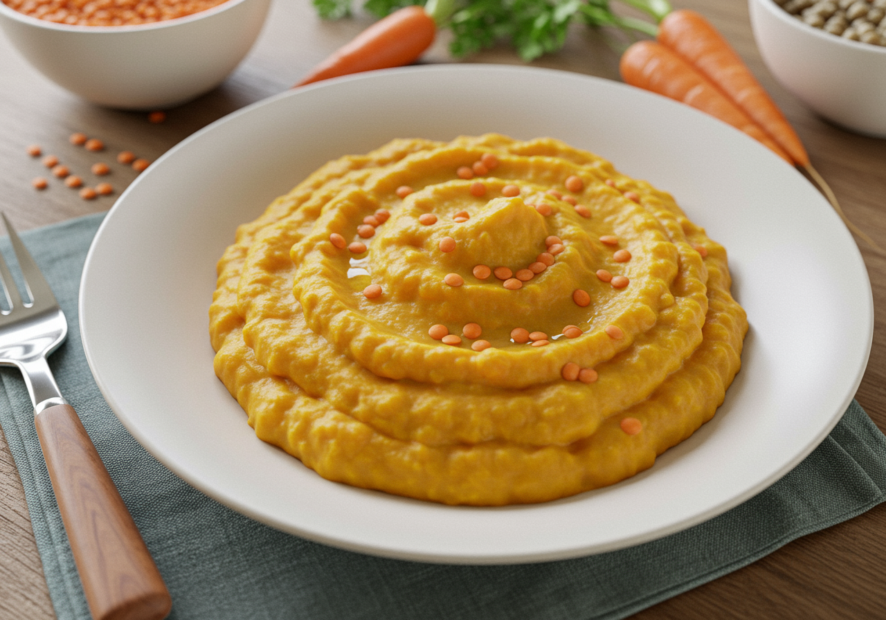 Sunshine Lentil & Sweet Potato Mash