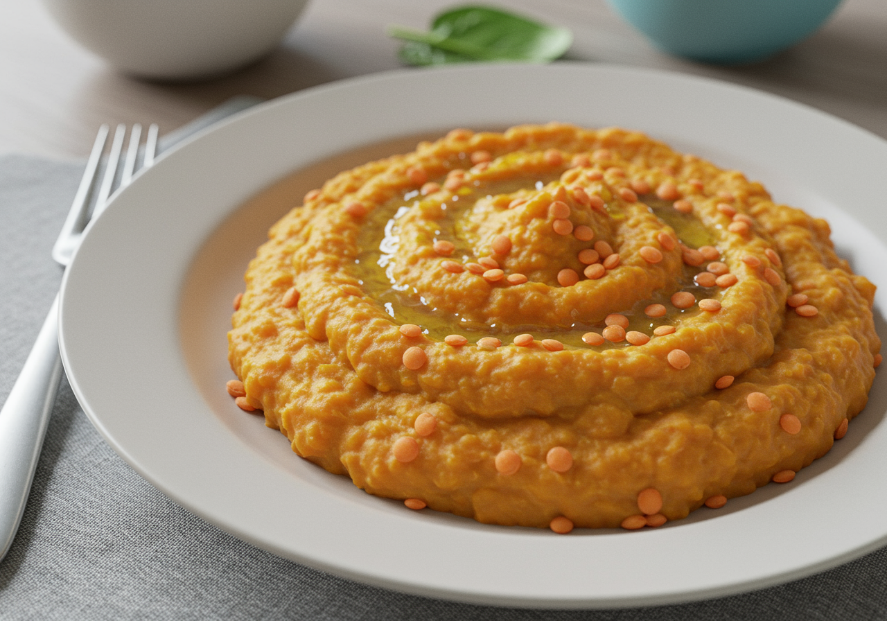 Sunshine Lentil & Sweet Potato Mash