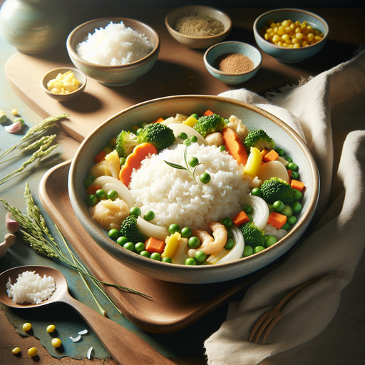 Baby-Friendly Thai Coconut Rice with Vegetables