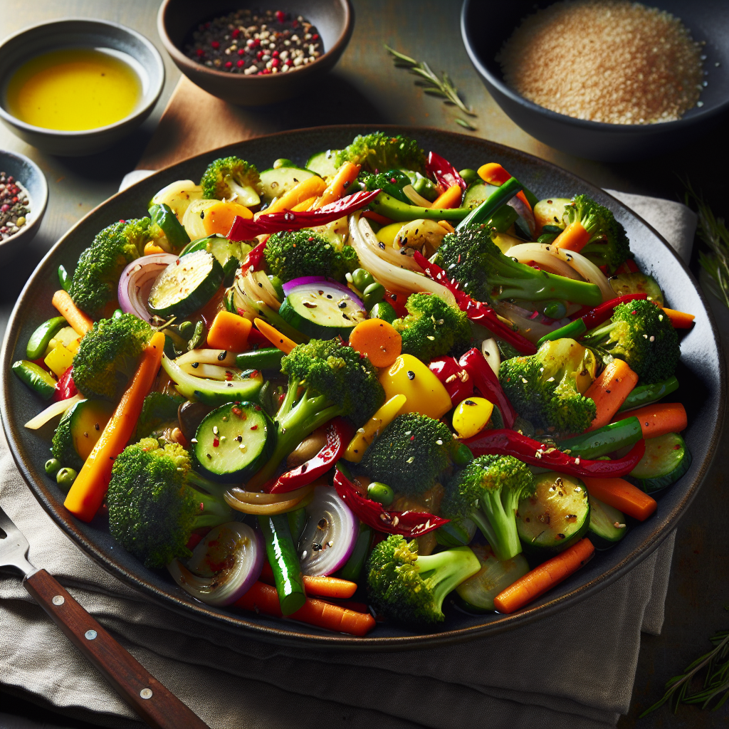 Dairy-Free Vegetable Stir-Fry
