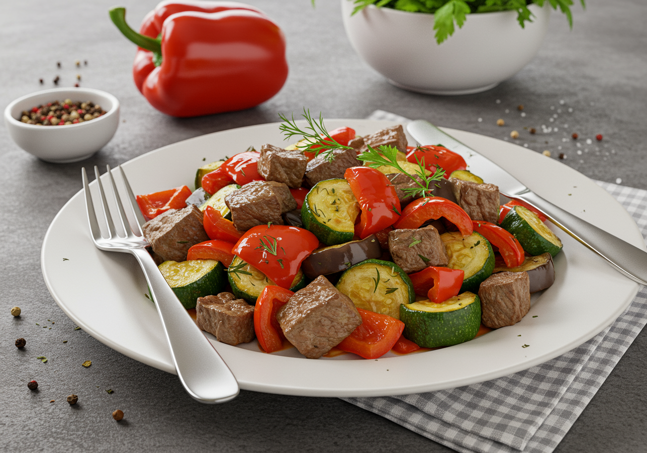 Balkan Lamb & Vegetable Tava