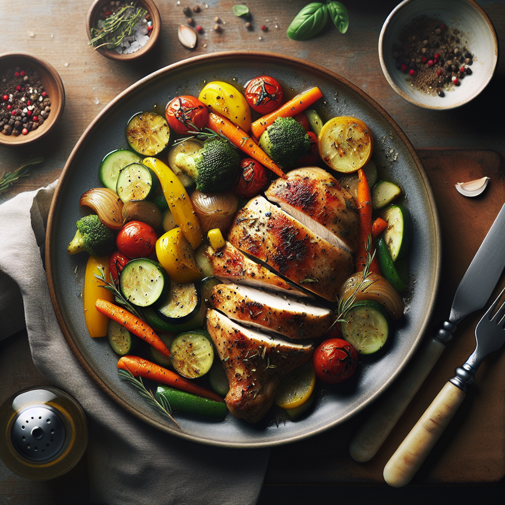 Herb Roasted Chicken with Vegetables
