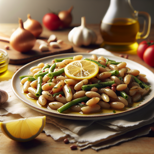 Garlic Lemon Sautéed Beans