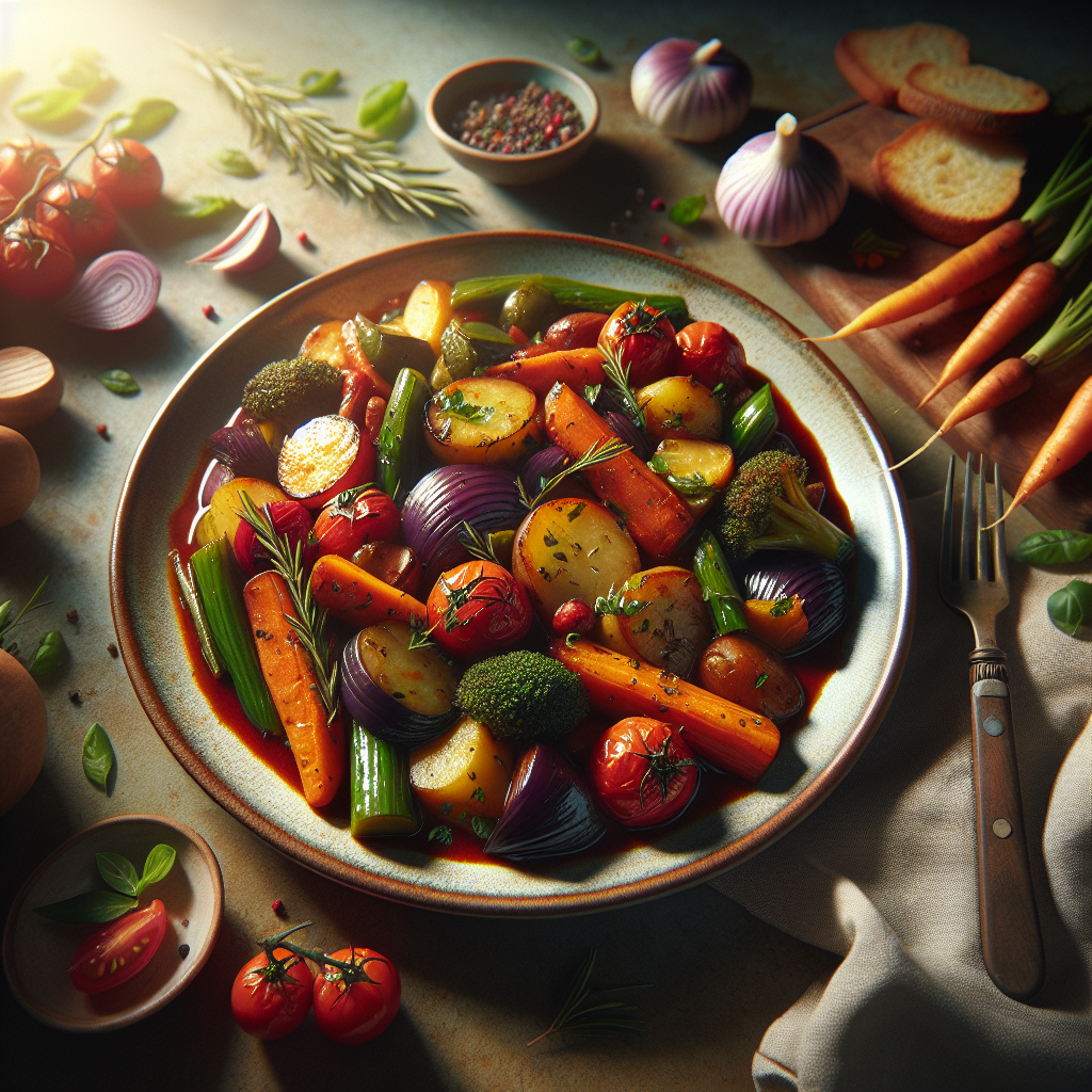 Herb Roasted Vegetable Stew