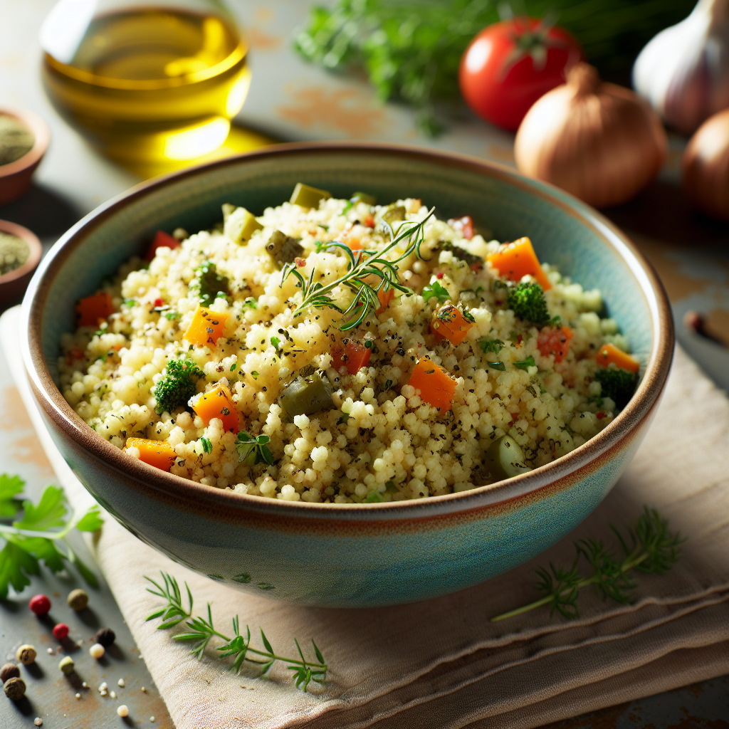 Herbed Couscous Bowl