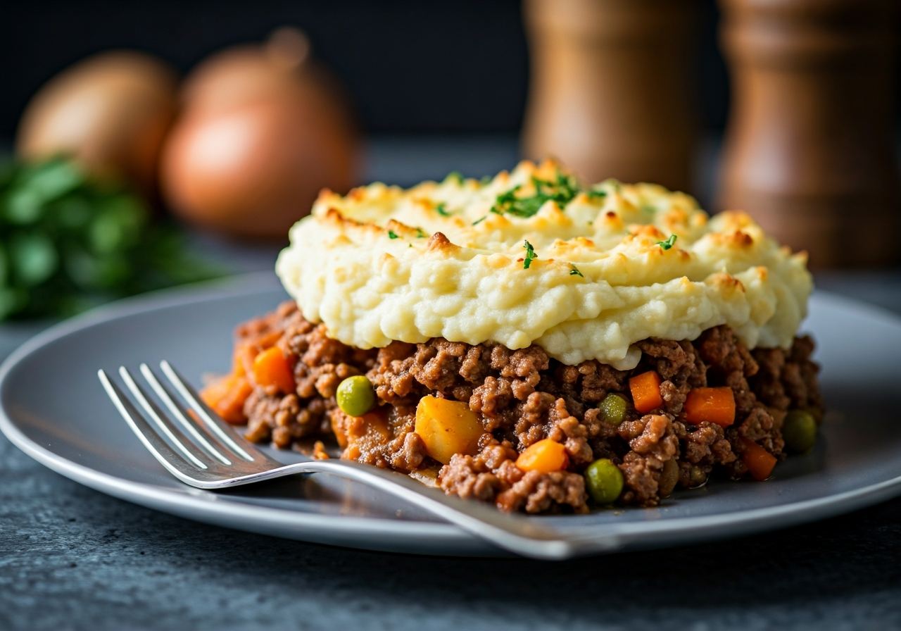 Lean Beef and Potato Shepherd's Bake