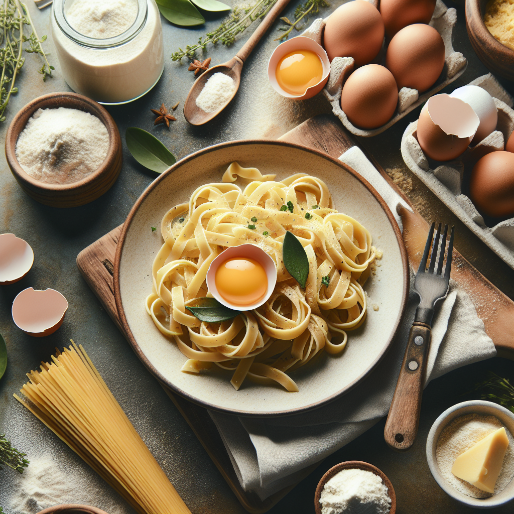 Fresh Homemade Pasta for One