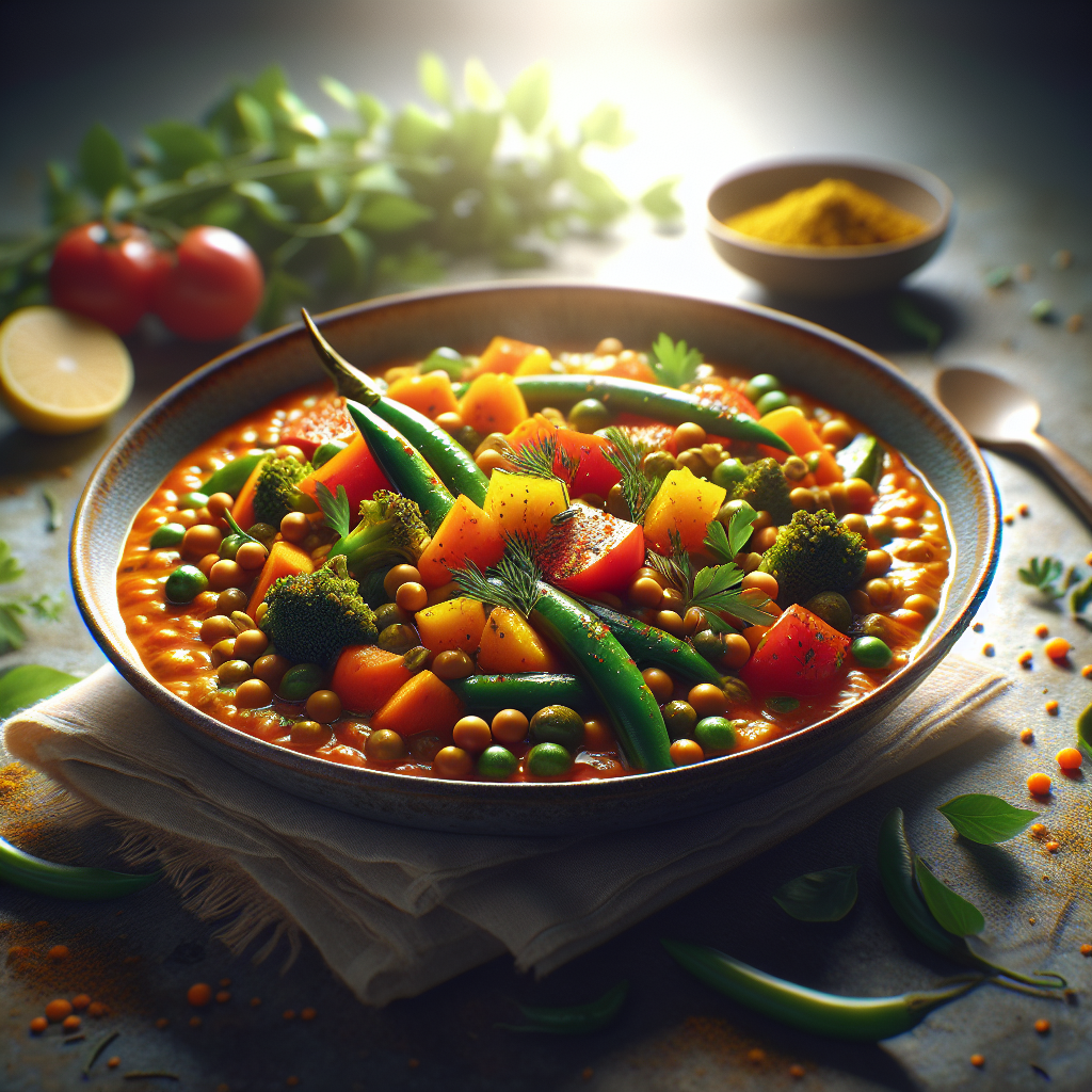 Vegetable Lentil Curry