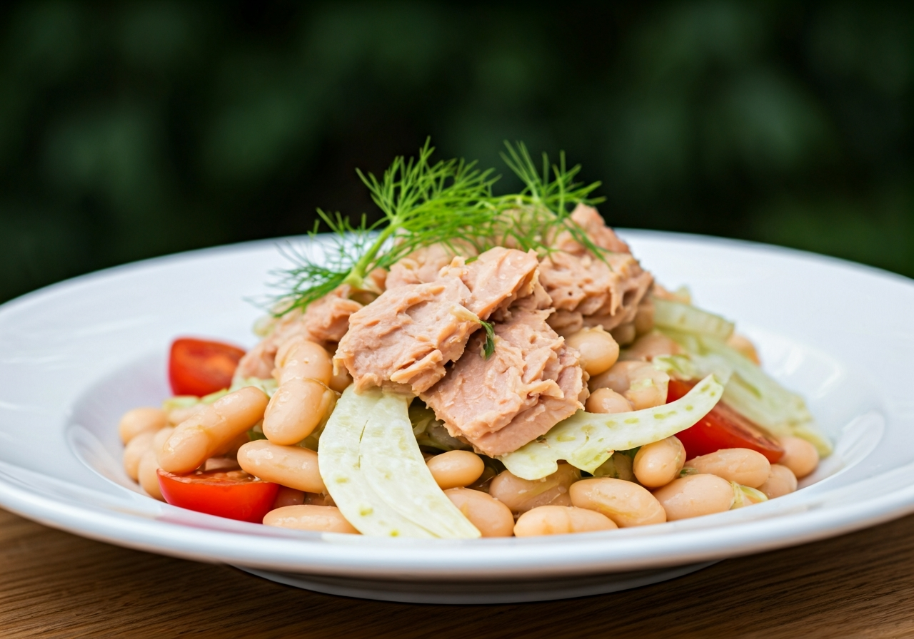 Tuscan Tuna and White Bean Salad with Fennel