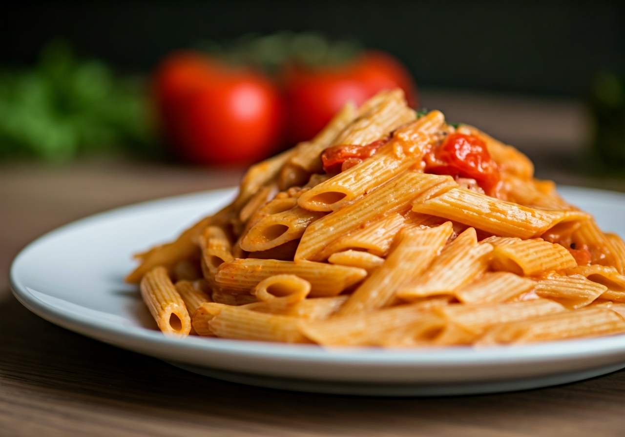 Creamy Tomato & Yogurt Pasta