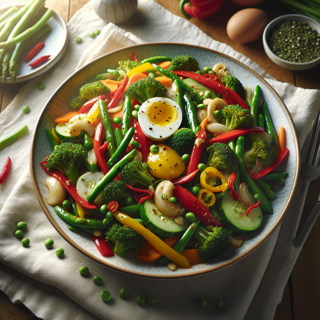 Light Vegetable Stir-Fry