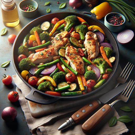 Paleo Chicken and Vegetable Skillet
