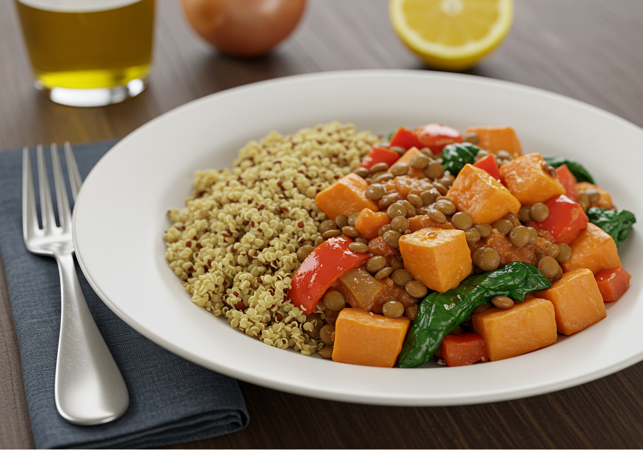 Nourishing Lentil & Sweet Potato Stew