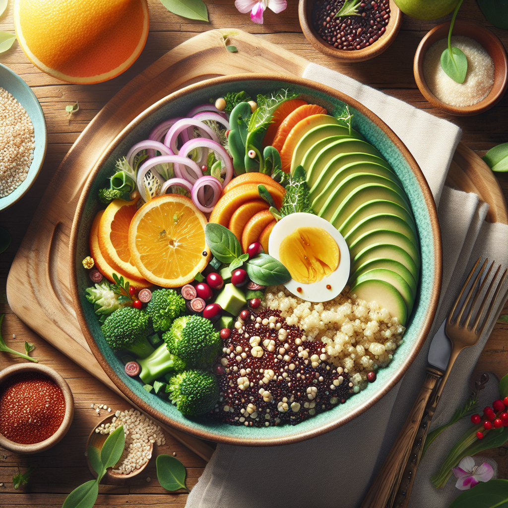 Nourishing Pregnancy-Friendly Quinoa Bowl