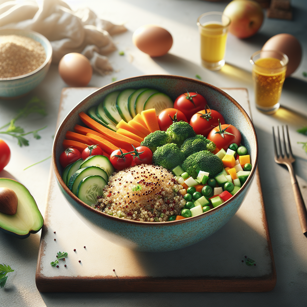 Pregnancy-Friendly Quinoa and Vegetable Bowl