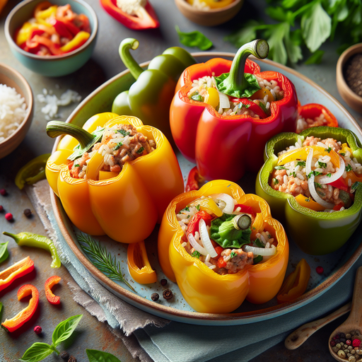 Pregnancy-Friendly Balkan Stuffed Peppers