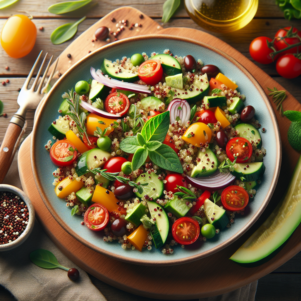 Mediterranean Quinoa Salad