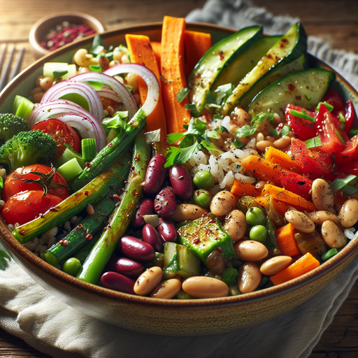 Vegetarian American Veggie Bowl