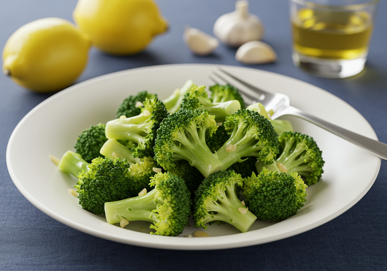 Zesty Italian Garlic Broccoli